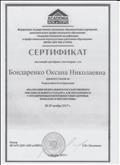 Сертификат за участие во Всероссийской конференции 2017г.